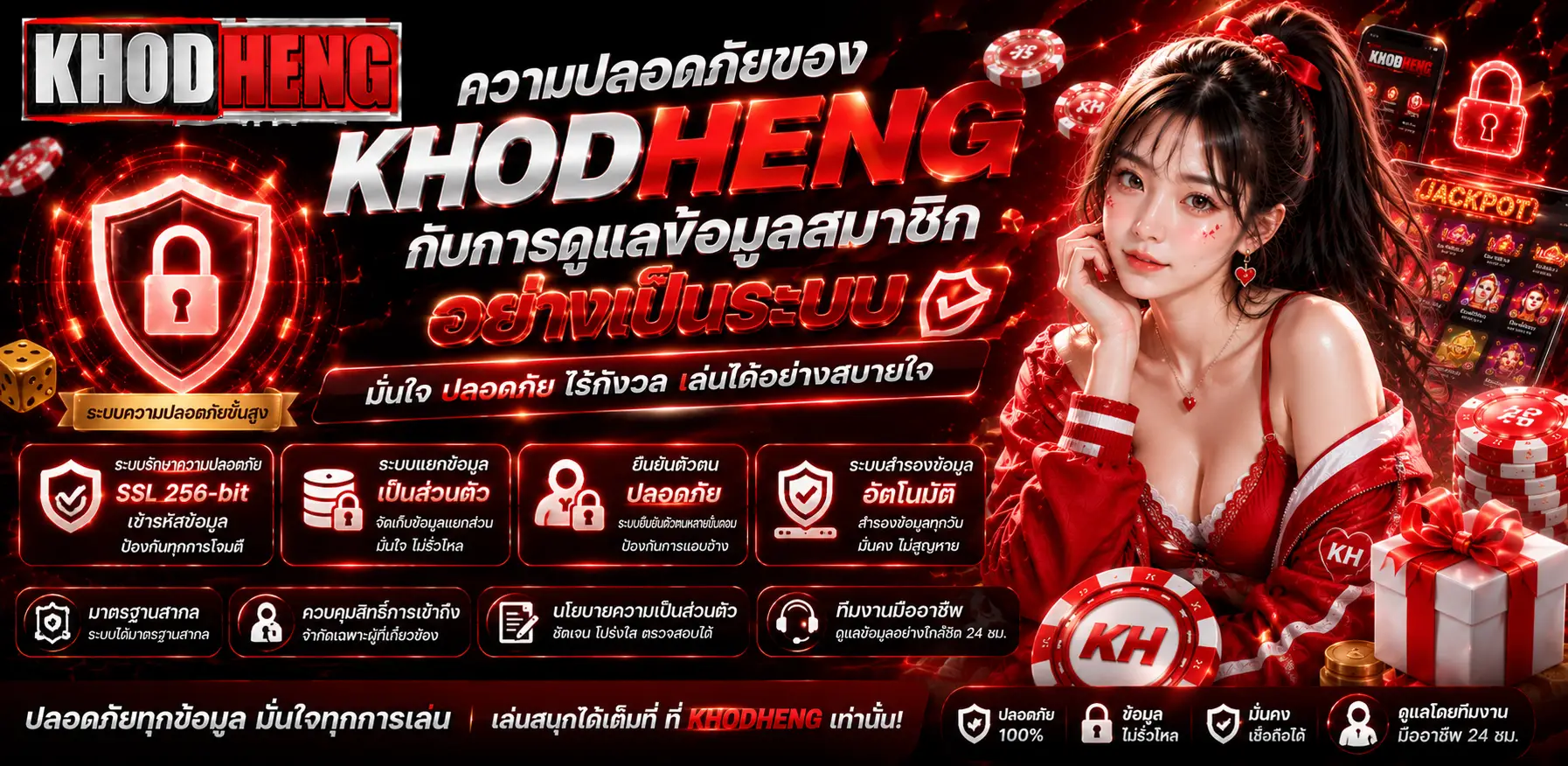 KHODHENG เกมสล็อตโบนัสแตกบ่อย ฝากถอนจริง